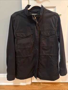 Women’s Black Utility Jacket from Style & Co.- Casual Field Style- Size Medium